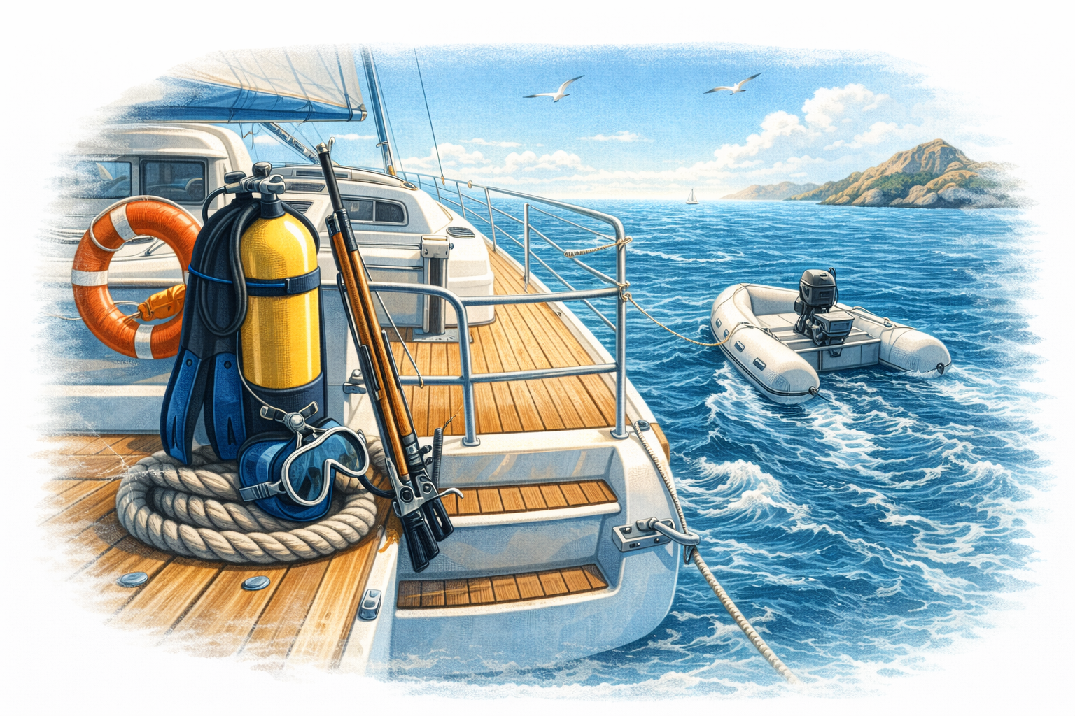 Палубное оборудование и яхтенные аксессуары